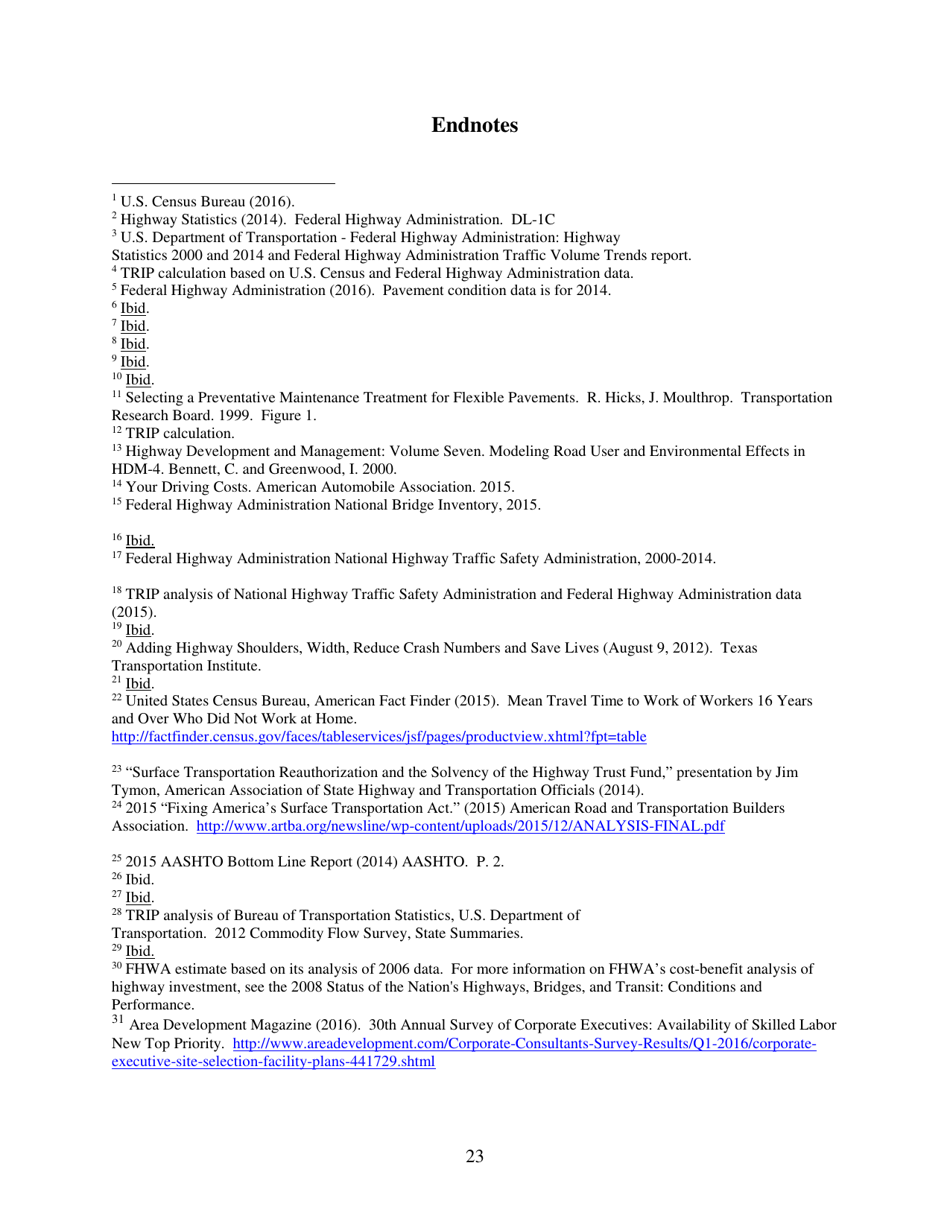 California Transportation by the Numbers: Meeting the States Need for Safe, Smooth and Efficient Mobility - Trip, Page 24