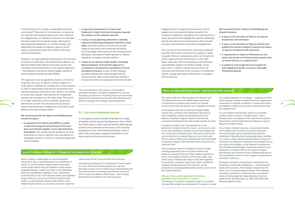 A Nature and Wellbeing Act: a Green Paper From the Wildlife Trusts and the Rspb, Page 10