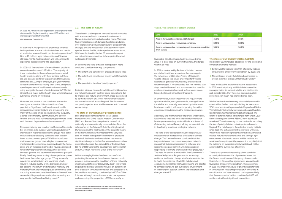 A Nature and Wellbeing Act: a Green Paper From the Wildlife Trusts and the Rspb, Page 5