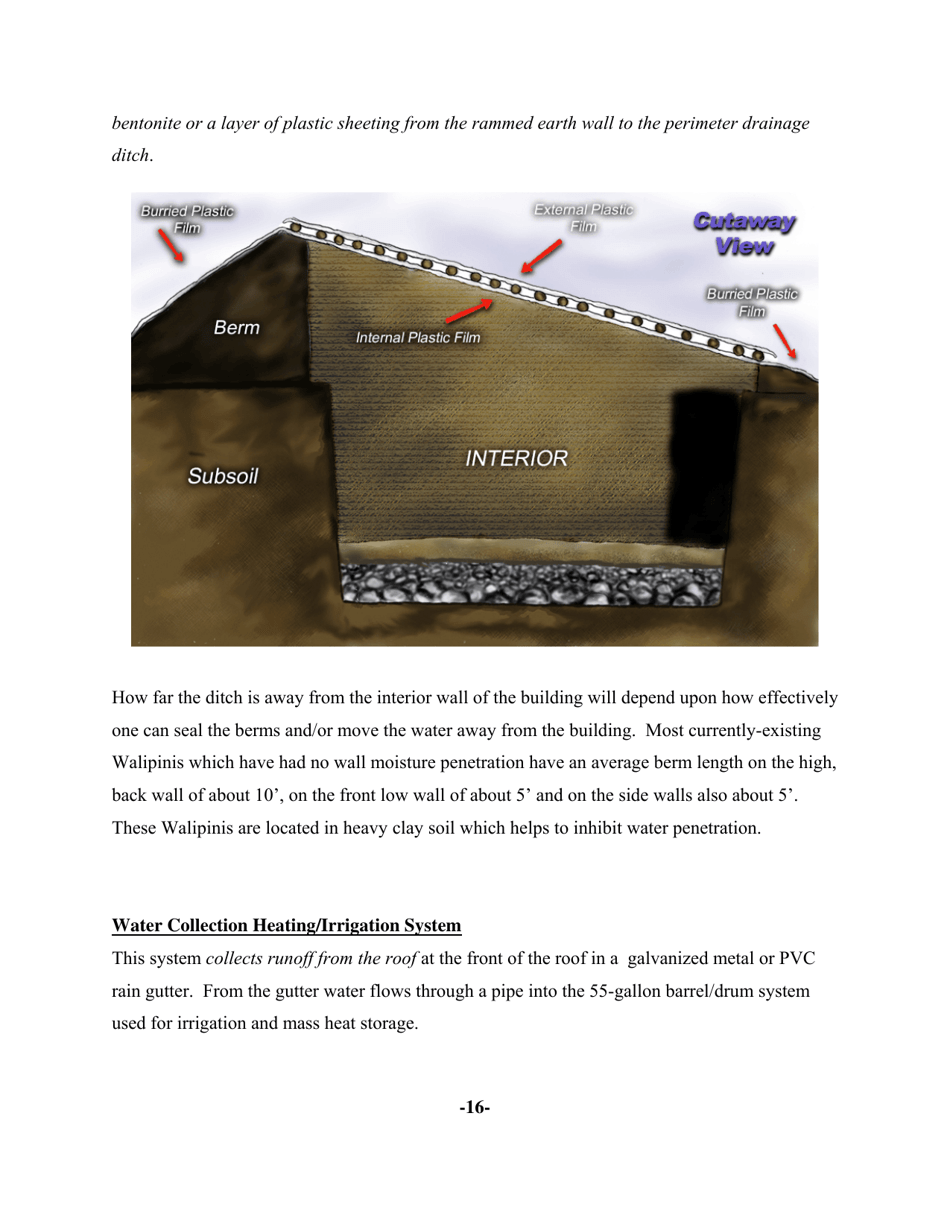 Walipini Construction (The Underground Greenhouse), Page 19