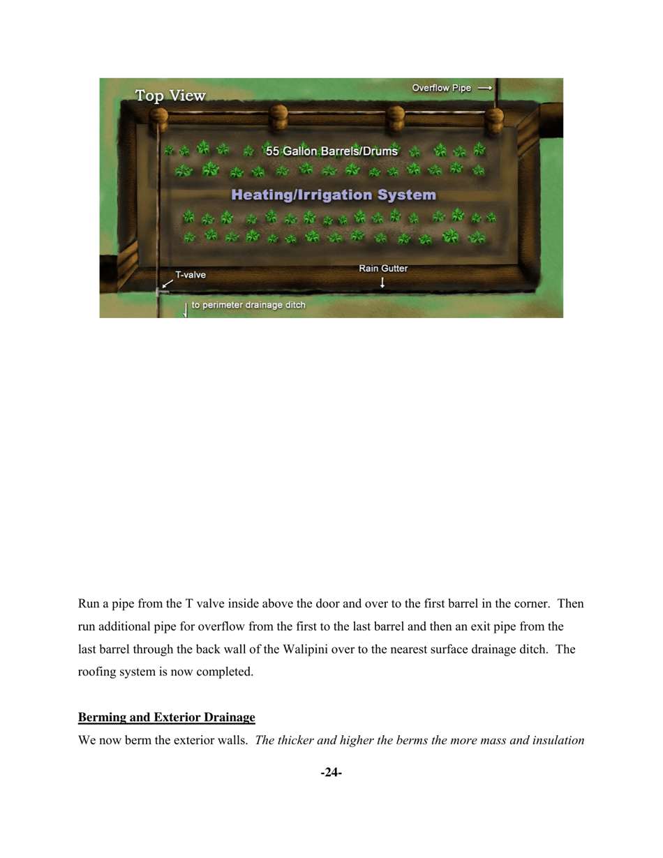 Walipini Construction (The Underground Greenhouse), Page 27