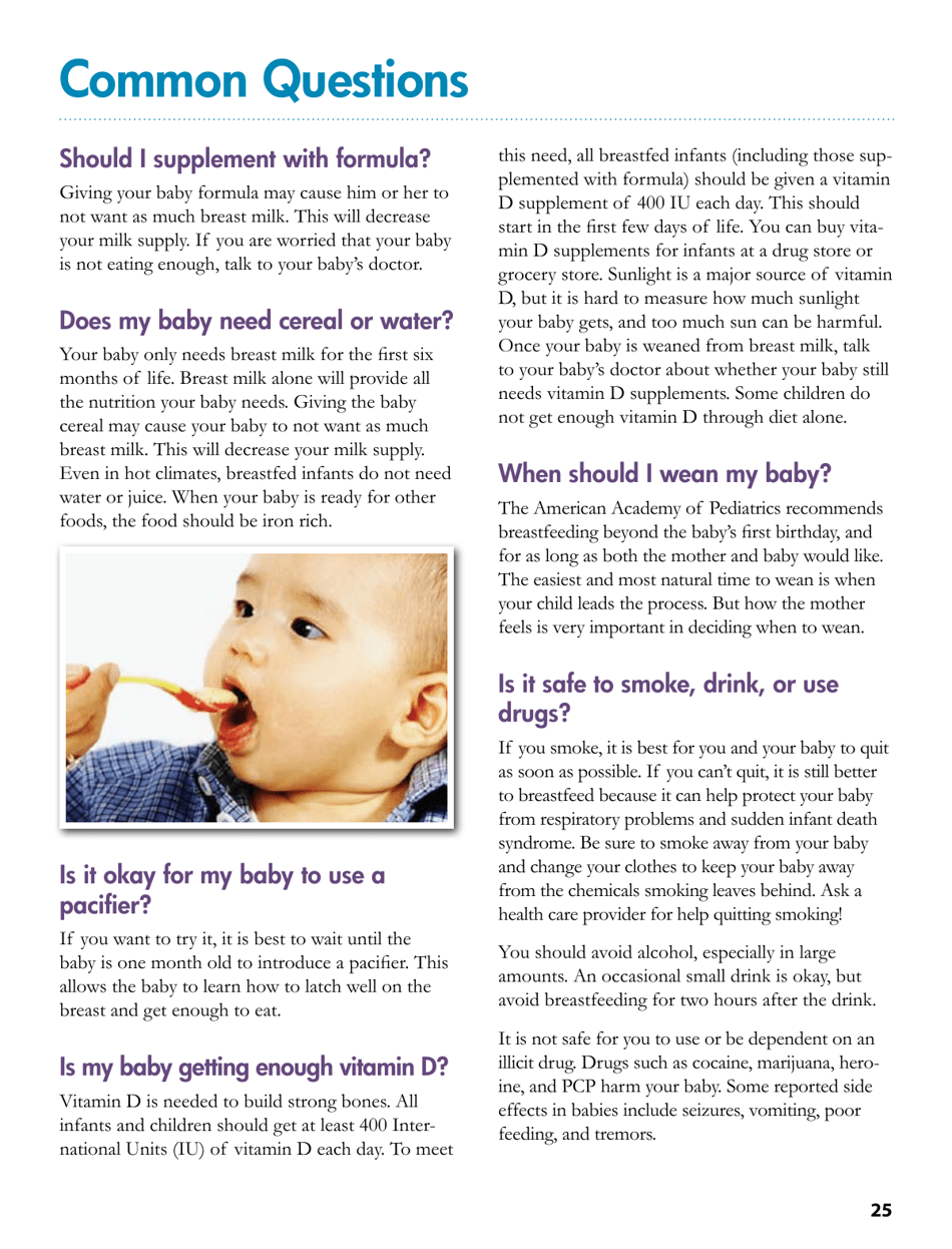 Your Guide to Breastfeeding, Page 25