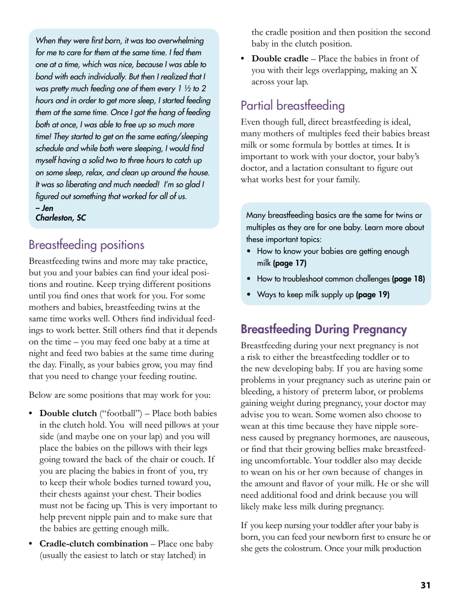 Your Guide to Breastfeeding, Page 31