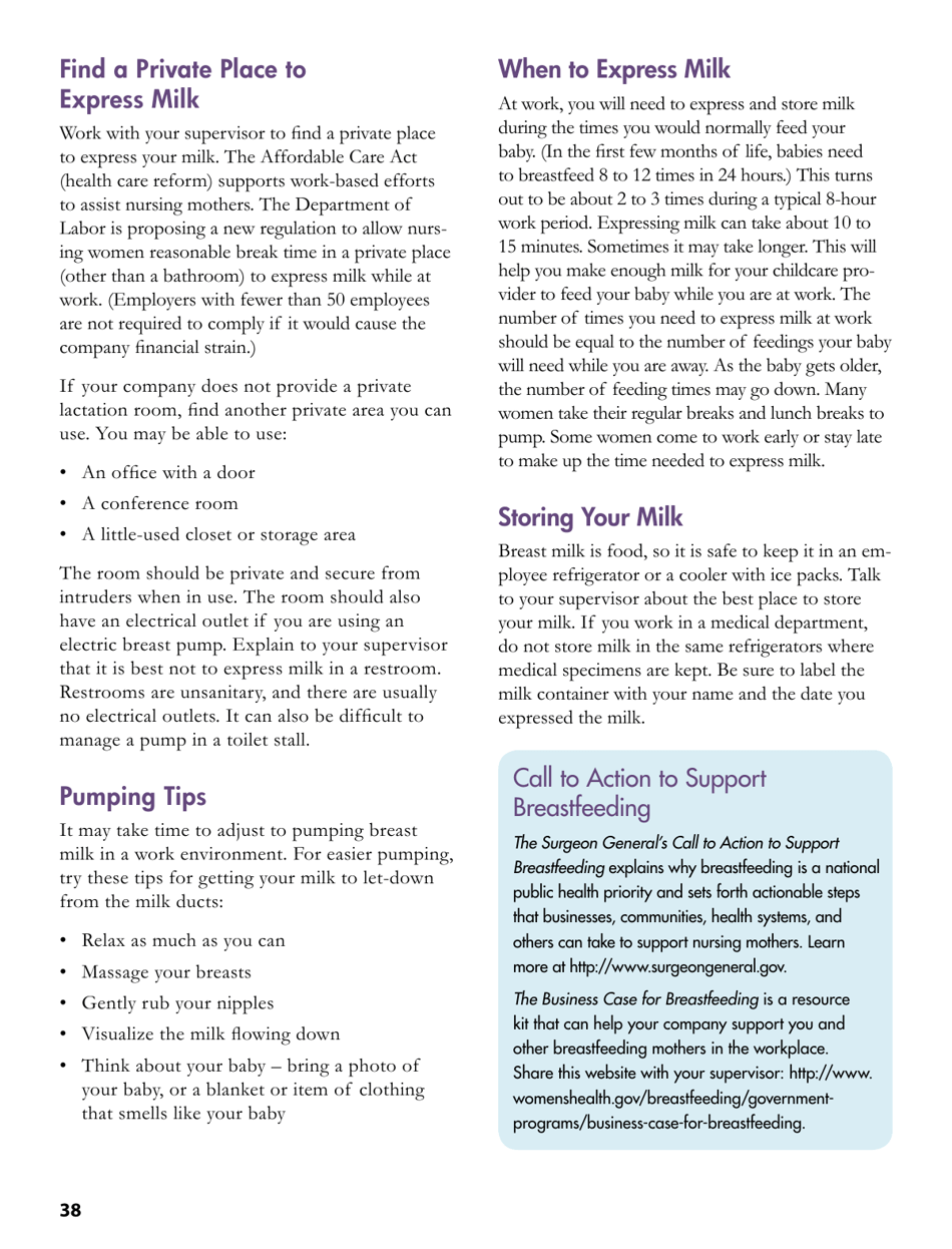 Your Guide to Breastfeeding, Page 38