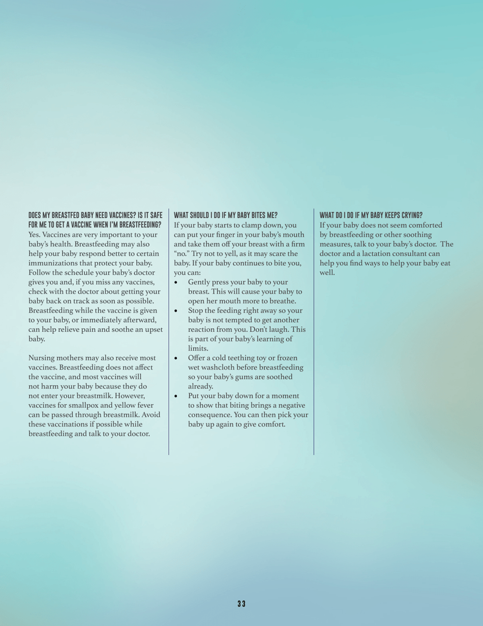 Your Guide to Breastfeeding, Page 35