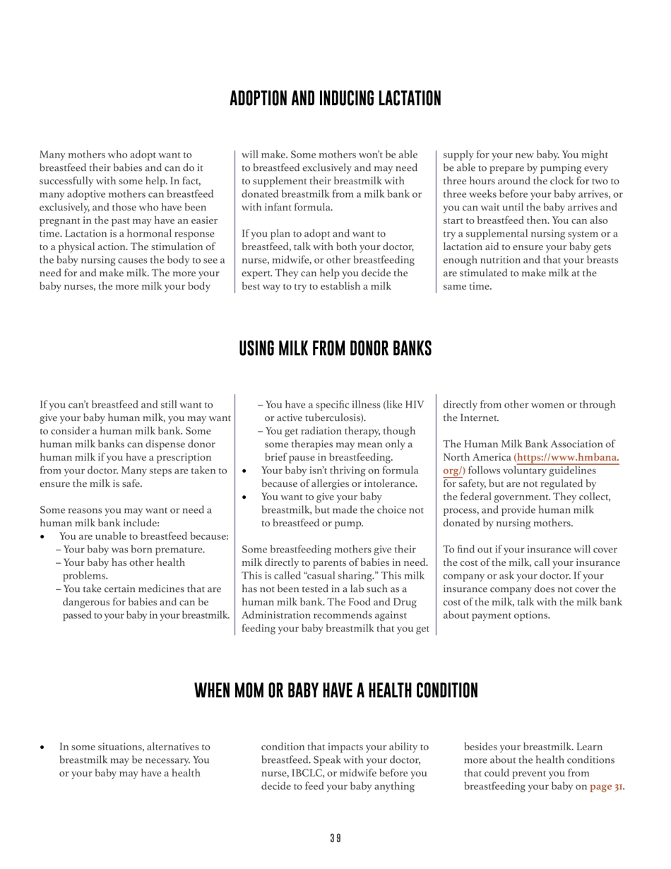 Your Guide to Breastfeeding, Page 41