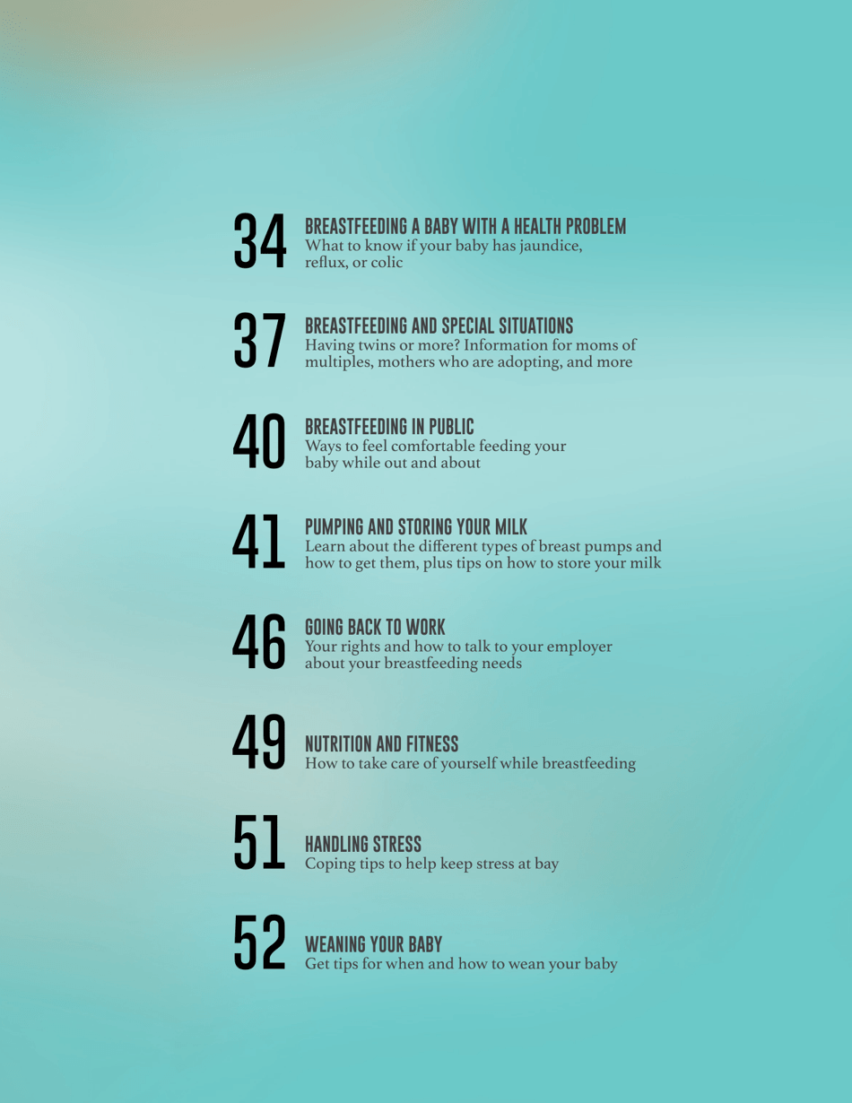 Your Guide to Breastfeeding, Page 5