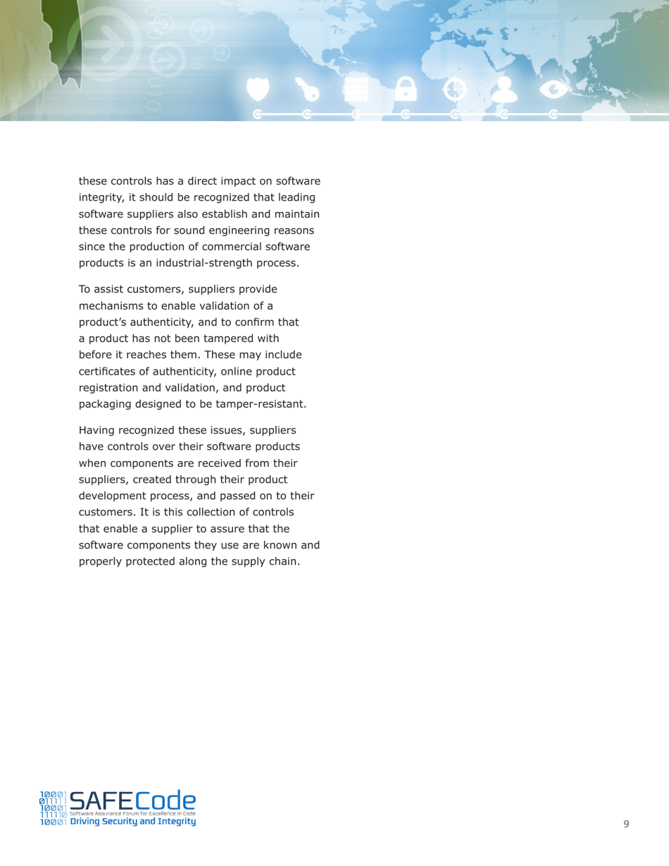 The Software Supply Chain Integrity Framework: Defining Risks and Responsibilities for Securing Software in the Global Supply Chain - Safecode, Page 11