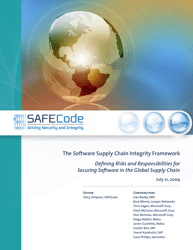 The Software Supply Chain Integrity Framework: Defining Risks and Responsibilities for Securing Software in the Global Supply Chain - Safecode