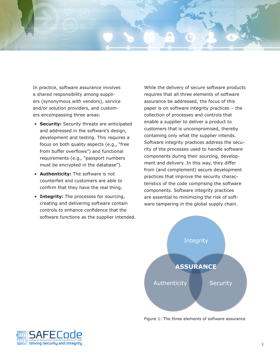 The Software Supply Chain Integrity Framework: Defining Risks and Responsibilities for Securing Software in the Global Supply Chain - Safecode, Page 5