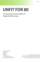 Unfit for 80 - Road Safety Foundation, Page 3