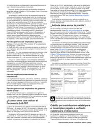 Instrucciones para IRS Formulario 940-PR Planilla Para La Declaracion Federal Anual Del Patrono De La Contribucion Federal Para El Desempleo (Futa) (Puerto Rican Spanish), Page 4