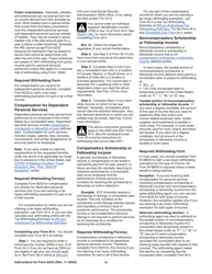 Instructions for IRS Form 8233 Exemption From Withholding on Compensation for Independent (And Certain Dependent) Personal Services of a Nonresident Alien Individual, Page 3