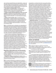 Instrucciones para IRS Formulario W-7 (SP) Solicitud De Numero De Identificacion Personal Del Contribuyente Del Servicio De Impuestos Internos (Spanish), Page 4