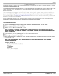 IRS Form 656-L Offer in Compromise (Doubt as to Liability), Page 9
