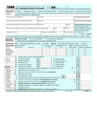 Document preview: IRS Form 1040 U.S. Individual Income Tax Return