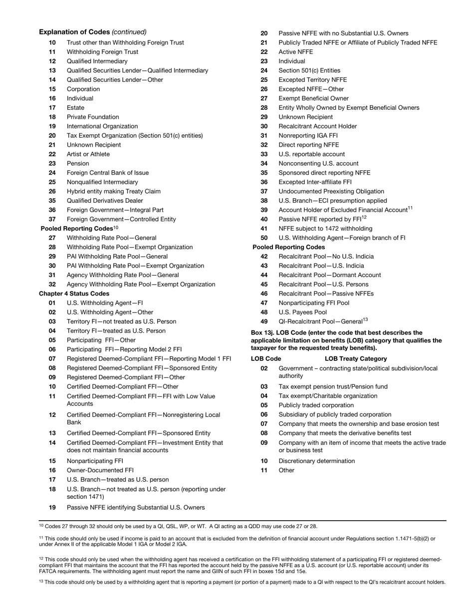 IRS Form 1042-S Foreign Persons U.S. Source Income Subject to Withholding, Page 7