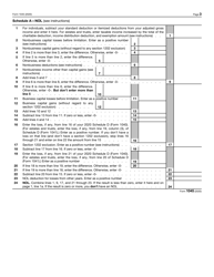 IRS Form 1045 Application for Tentative Refund, Page 3