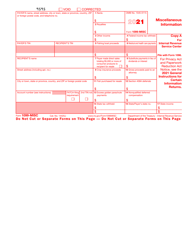 IRS Form 1099-MISC Miscellaneous Information, Page 2