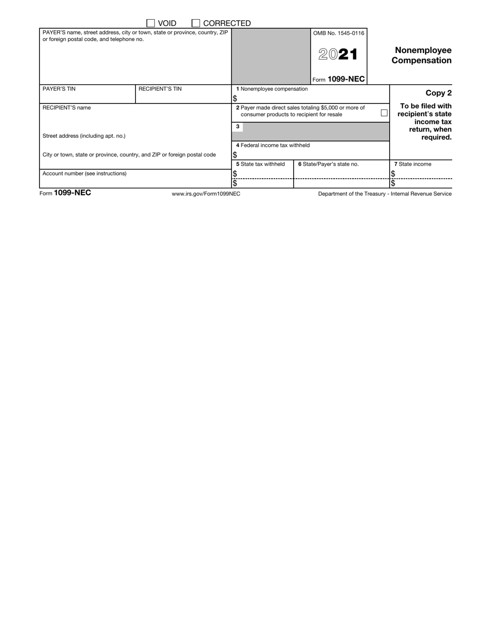 IRS Form 1099-NEC Nonemployee Compensation, Page 6