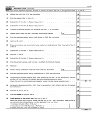 IRS Form 3800 General Business Credit, Page 2