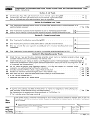 IRS Form 5227 Split-Interest Trust Information Return, Page 6
