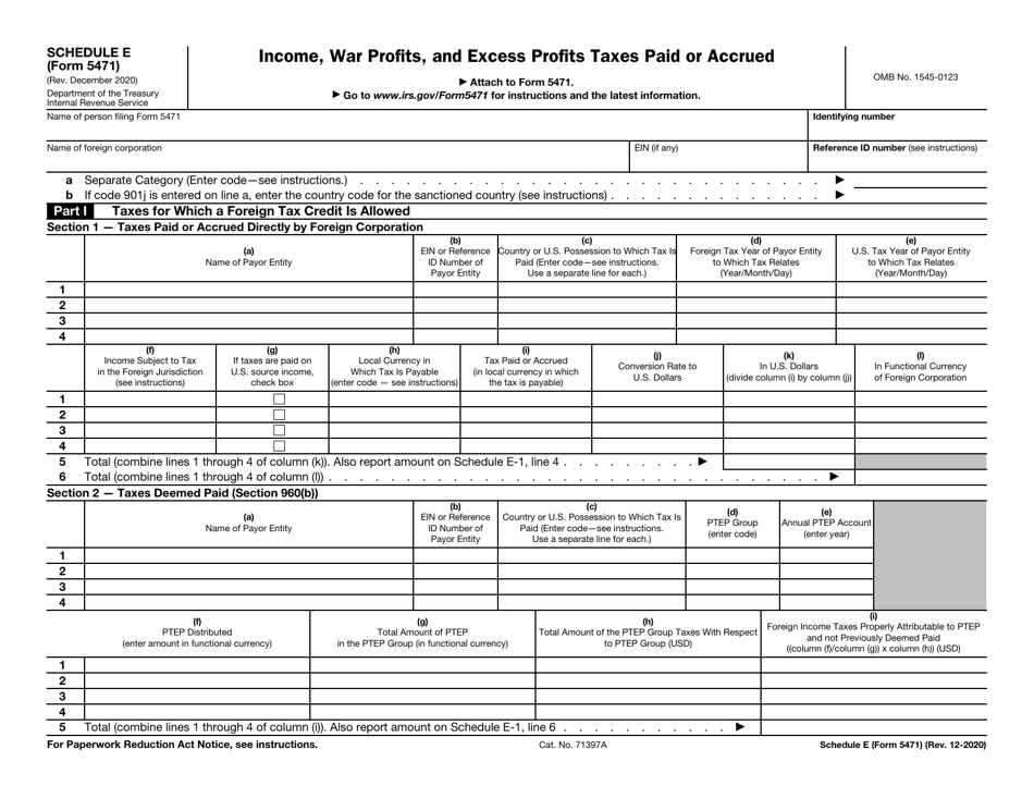 form-5471-schedule-e-1-fill-online-printable-fillable-blank-form