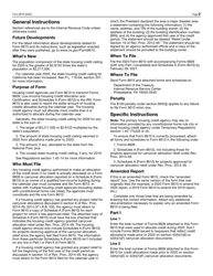 IRS Form 8610 Annual Low-Income Housing Credit Agencies Report, Page 2