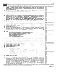 IRS Form 8801 Credit for Prior Year Minimum Tax - Individuals, Estates, and Trusts, Page 3