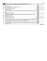 IRS Form 8801 Credit for Prior Year Minimum Tax - Individuals, Estates, and Trusts, Page 4