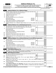 Document preview: IRS Form 8959 Additional Medicare Tax
