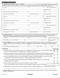 Form MV-521 Application to Amend a Driving School License - New York, Page 3