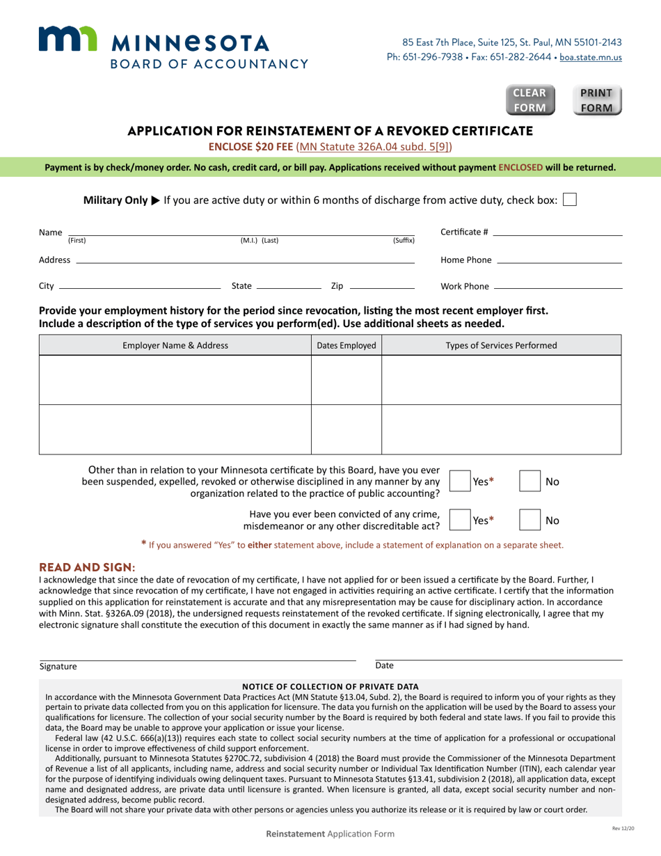 minnesota-application-for-reinstatement-of-a-revoked-certificate