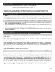 Senior Citizen Homeowners&#039; Exemption Renewal Application - New York City (Haitian Creole), Page 2