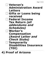 Form FAA-1513A-XLP Time Saving Tips (Extra Large Print) - Arizona, Page 7