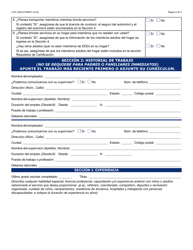 Formulario LCR-1025A-S Solicitud Para Certificacion Inicial De Hcbs - Arizona (Spanish), Page 2