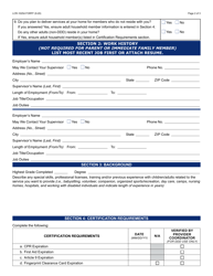 Form LCR-1025A Application for Initial Hcbs Certification - Arizona, Page 2