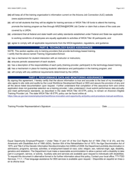 Form WIO-1040A Training Provider Assurances - Arizona, Page 2