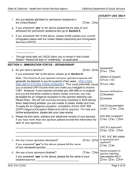 Form SOC814 Statement of Facts Cash Assistance Program for Immigrants (Capi) - California, Page 6