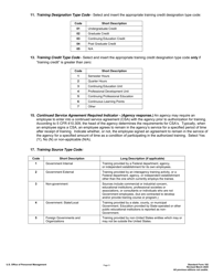 Form SF-182 Authorization, Agreement, and Certification of Training, Page 9