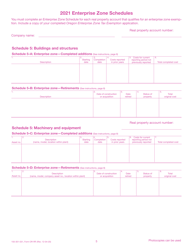 Form OR-RP (150-301-031) Real Property Return - Oregon, Page 5