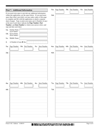 USCIS Form I-102 Application for Replacement/Initial Nonimmigrant Arrival-Departure Document, Page 6