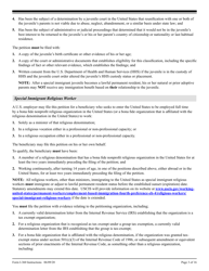 Instructions for USCIS Form I-360 Petition for Amerasian, Widow(Er), or Special Immigrant, Page 3