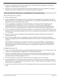 Instructions for USCIS Form I-360 Petition for Amerasian, Widow(Er), or Special Immigrant, Page 8