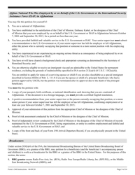Instructions for USCIS Form I-360 Petition for Amerasian, Widow(Er), or Special Immigrant, Page 9