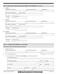 USCIS Form I-360 Petition for Amerasian, Widow(Er), or Special Immigrant, Page 6