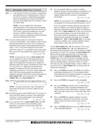 USCIS Form I-601A Application for Provisional Unlawful Presence Waiver, Page 3