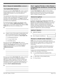 USCIS Form I-602 Application by Refugee for Waiver of Inadmissibility Grounds, Page 4