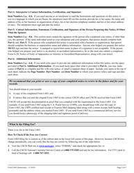 Instructions for USCIS Form I-865 Sponsor&#039;s Notice of Change of Address, Page 3