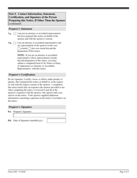 USCIS Form I-865 Sponsor&#039;s Notice of Change of Address, Page 4